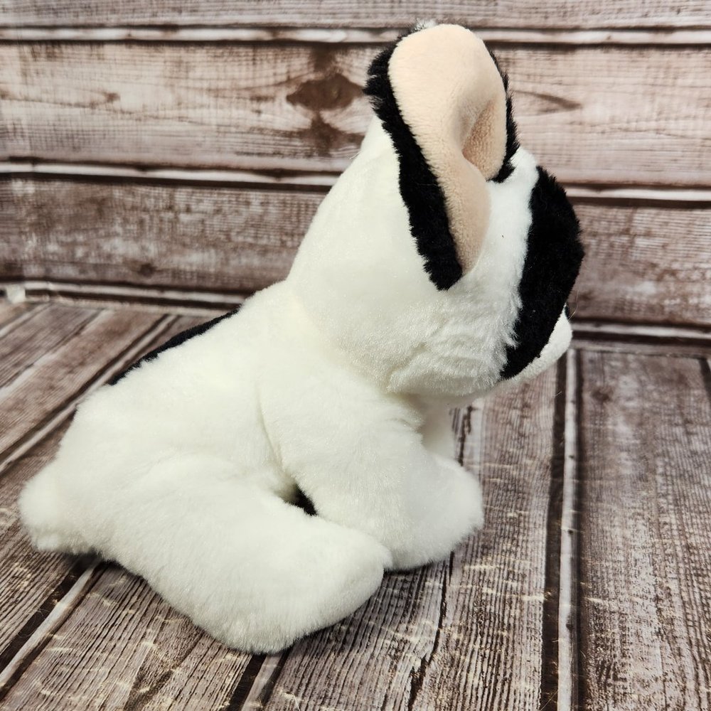 TY Beanie Boos "Marcel" French Bulldog Black White 6" Stuffed Animal Plush Toy - Picture 2 of 6